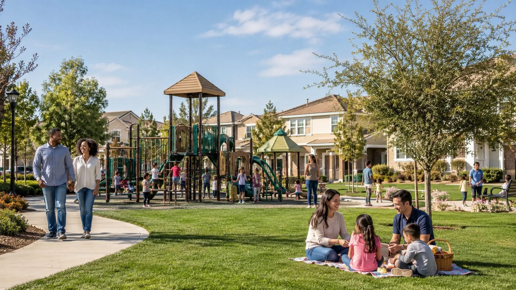 Playground and park